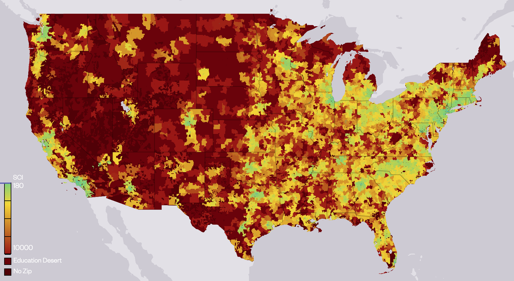 JFI: Higher Ed Map